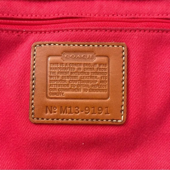 VINTAGE COACH BAG - Picture 6 of 11